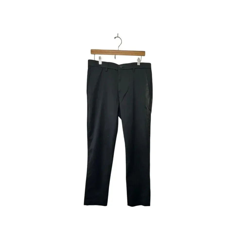 Banana Republic Black Slim Core Temp Chino Pants 32x30